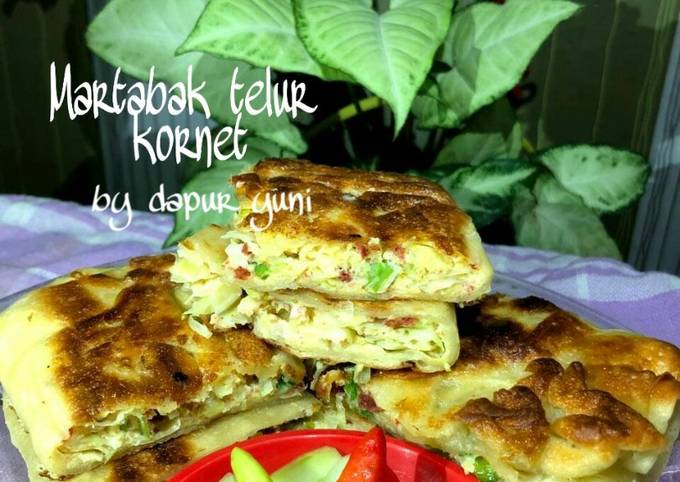 Anti Ribet, Bikin Martabak telur kornet teflon Bunda Pasti Bisa