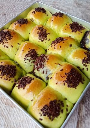 Foto resep Roti sobek pandan