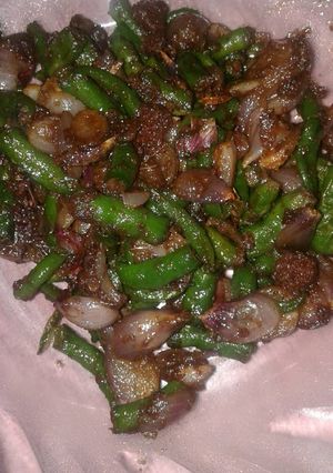 Foto resep Oseng terasi cabai hijau