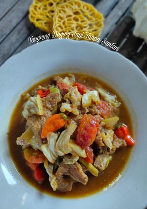 Foto resep Tongseng Daging Sapi Tanpa Santan