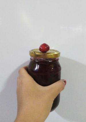Una foto de Dulce de cereza