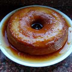 A picture of Flan casero 🍮.