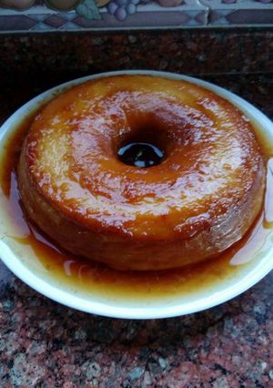 Una foto de Flan casero 🍮