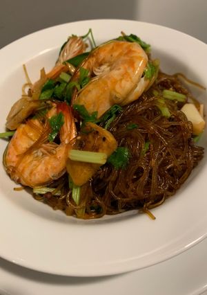 รูปของ กุ้งอบวุ้นเส้น