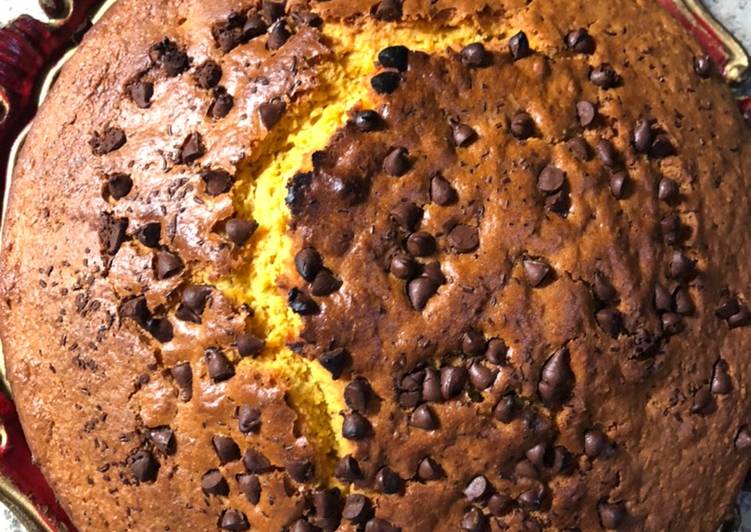 How to Make Veloce Torta zucca e cioccolato🎃🍫