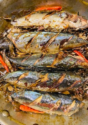 Hình của món Cá nục kho nước mía.