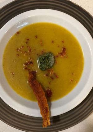 Una foto de Sopa de zucchini