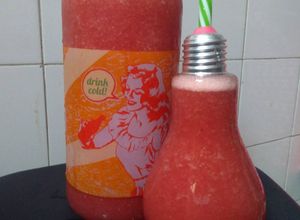 Foto de Suco Vermelho de Morango & Melancia