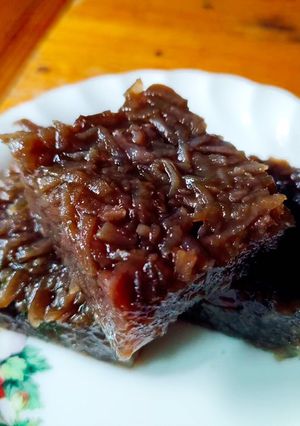 รูปของ ขนมมันม่วง (Steamed Sweet Potato Cake) สูตรไม่ใส่แป้ง