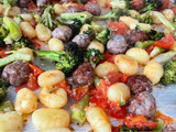 Sheet Pan Gnocchi, Sausage, and Broccoli