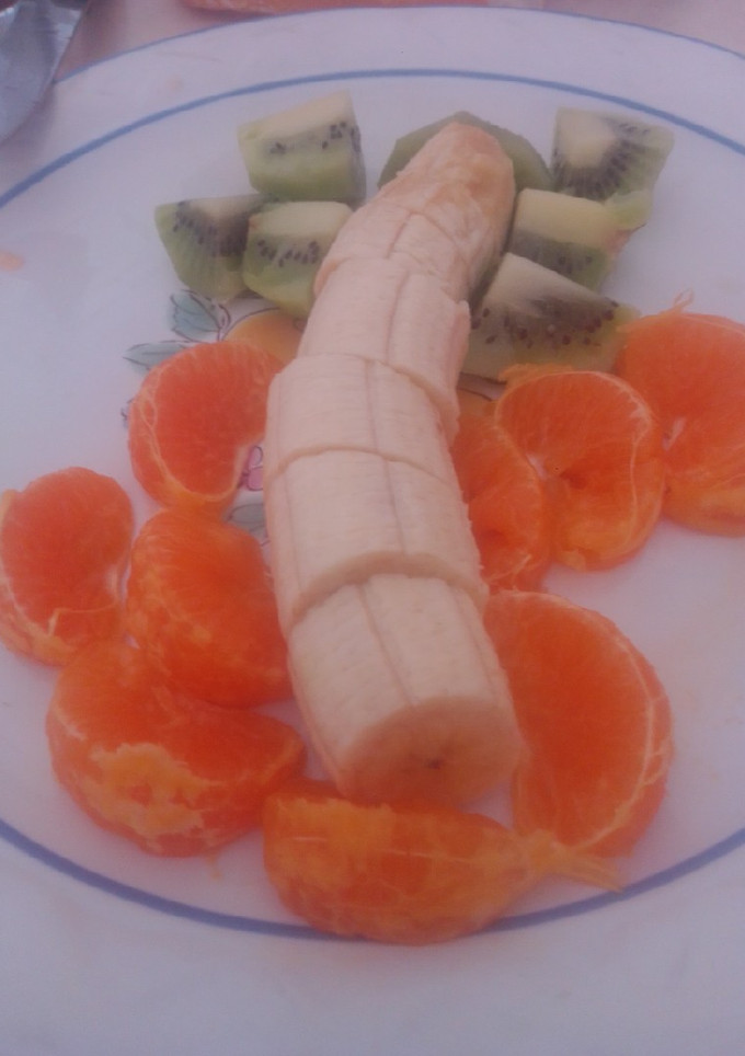Una foto de Macedonia, de frutas