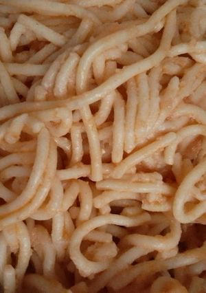 صورة لوصفة سباغيتي