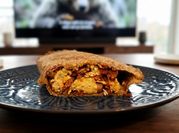 Una foto de tortillas de maíz rellenas