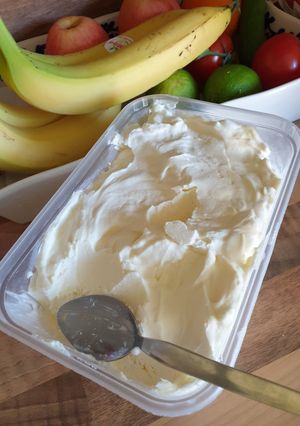 A picture of Easy 2 ingredients Ice Cream.