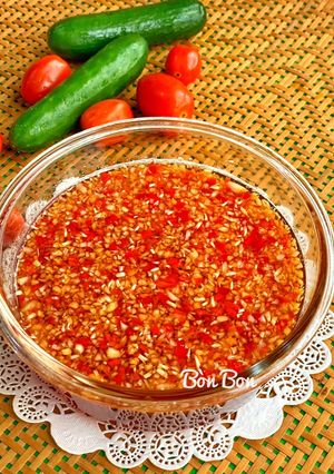 Hình của món Nước Mắm Kẹo Chua Ngọt.