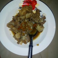 A picture of Meat Pepper soup.