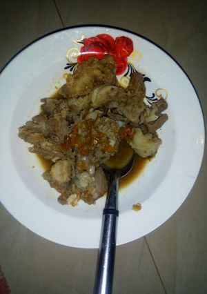 A picture of Meat Pepper soup.