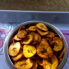 A picture of Onion and Ginger Flavoured Plantain Chips.