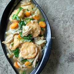 A picture of Sapo Tahu Ayam.