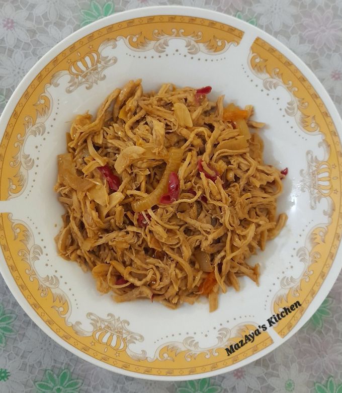 Foto resep Ayam Suwir Kecap