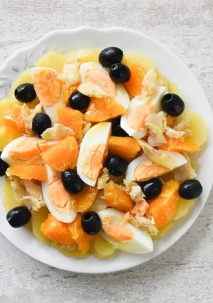 Una foto de Ensalada de Bacalao con Naranja