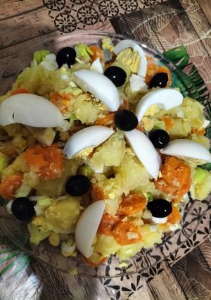 صورة لوصفة سلاطة خضر