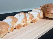 A picture of chickpea flour batter