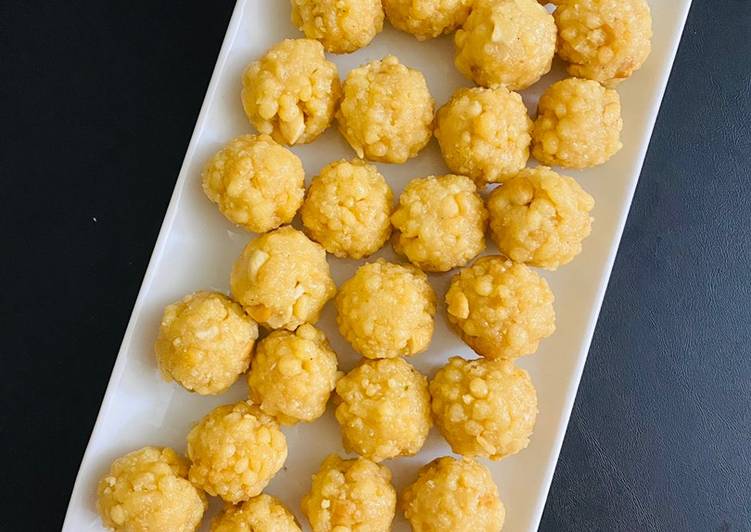 How to Make Favorite Boondhi Laddu