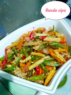 Foto resep Tumis buncis wortel soleng