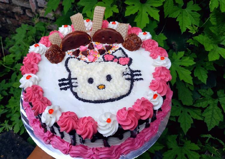 12 Bahan Bikin Kue Ulang Tahun Hello Kitty Yang Cepat Cookandrecipe Com