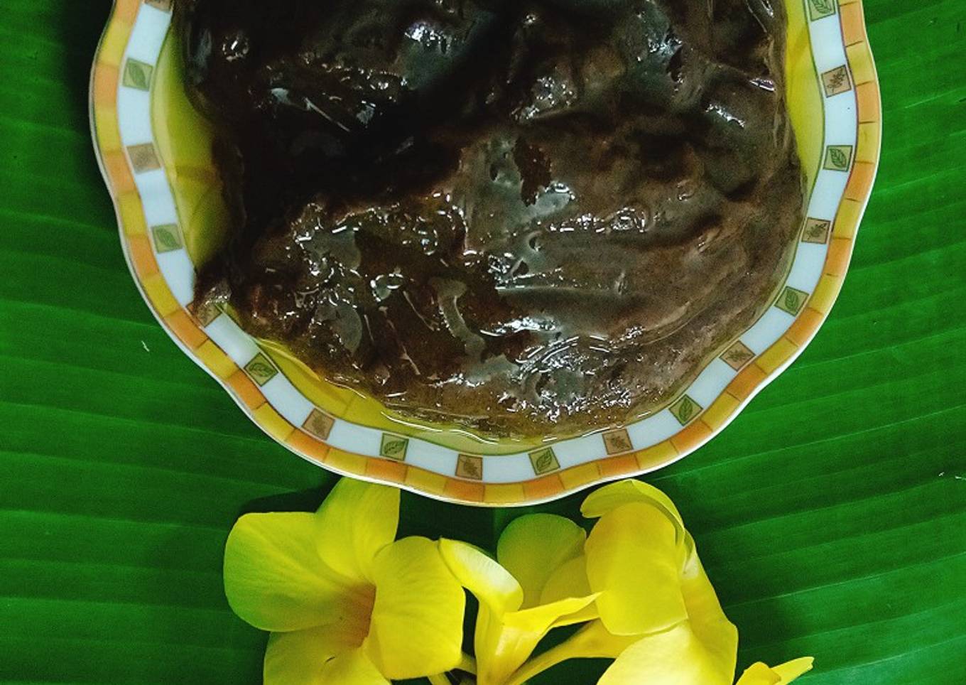 Ragi palmsugar halwa