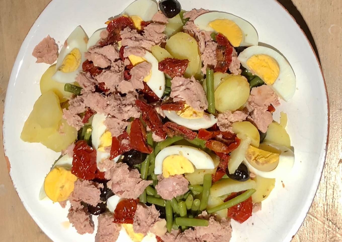 Recipe of Favorite Salade de pommes de terre niçoise