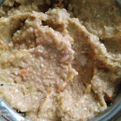 A picture of Sorakaya roti pachadi.