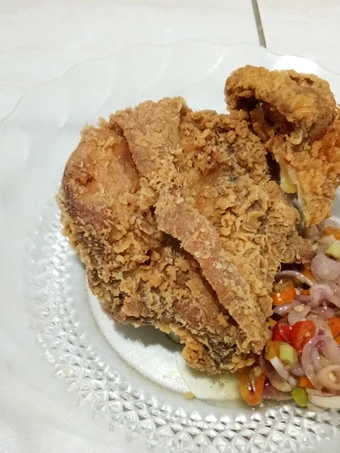 Cara Gampang Membikin Resep Ayam Krispi sambel matah ala ala M*d yang Bisa Manjain Lidah Anti Ribet, Bisa Manjain Lidah