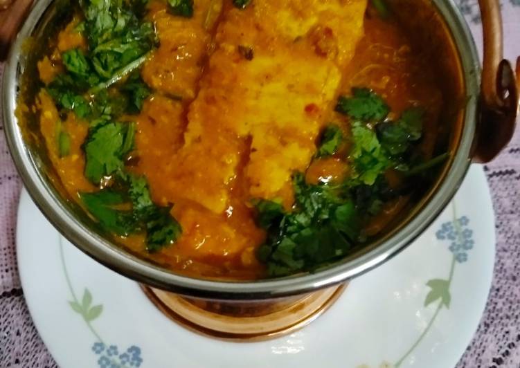 Fresh Baalti Paneer curry
