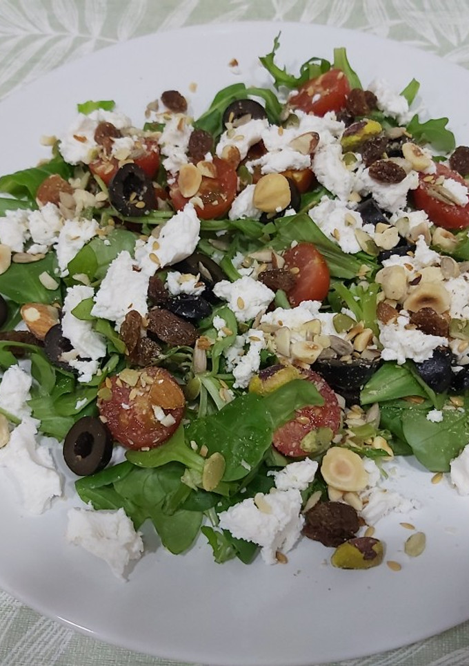 Una foto de Idea de ensalada sencilla
