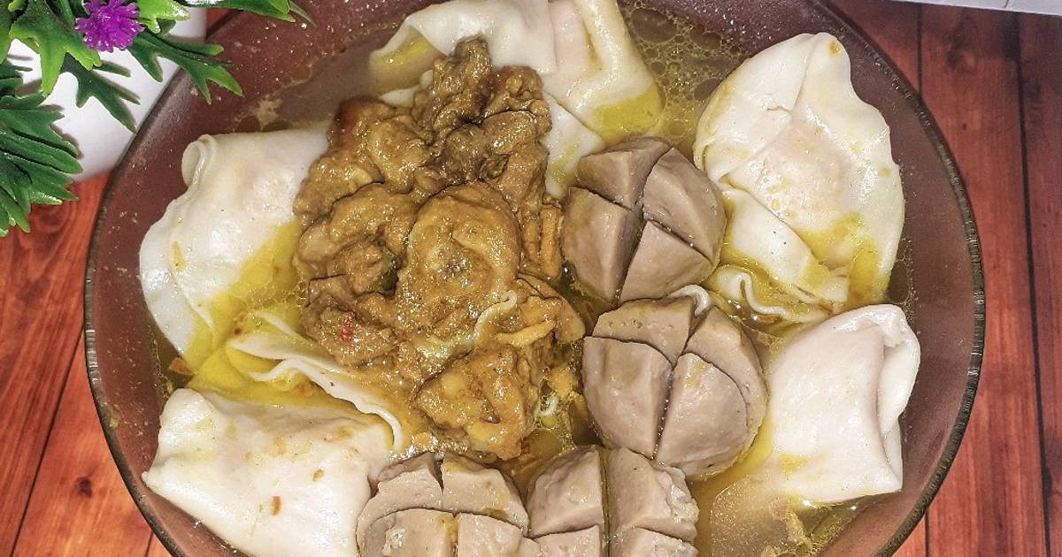 135 Resep Bakso Pangsit Rebus Enak Dan Mudah Cookpad