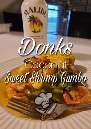 A picture of Coconut Grilled Shrimp Gumbo.