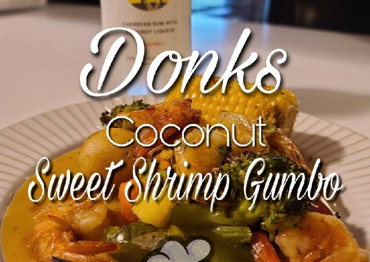 Simple Way to Prepare Super Quick Homemade Coconut Grilled Shrimp Gumbo