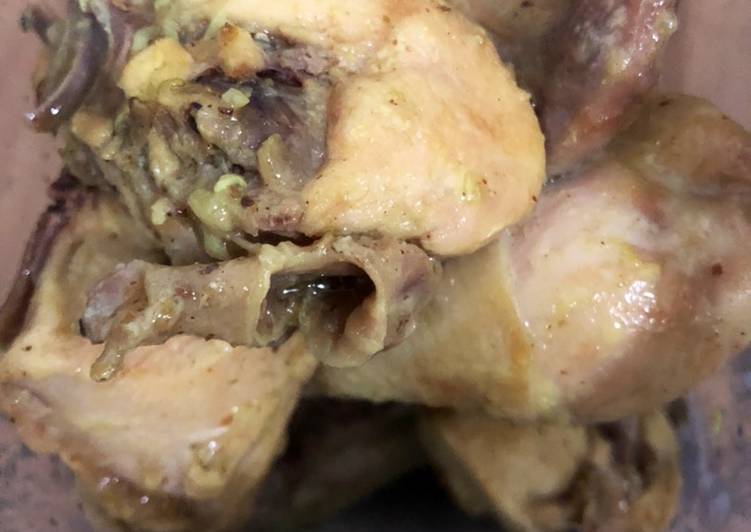 Ayam ungkep bumbu bawang