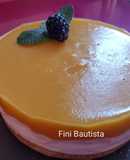Saludable tarta de coco y mango
