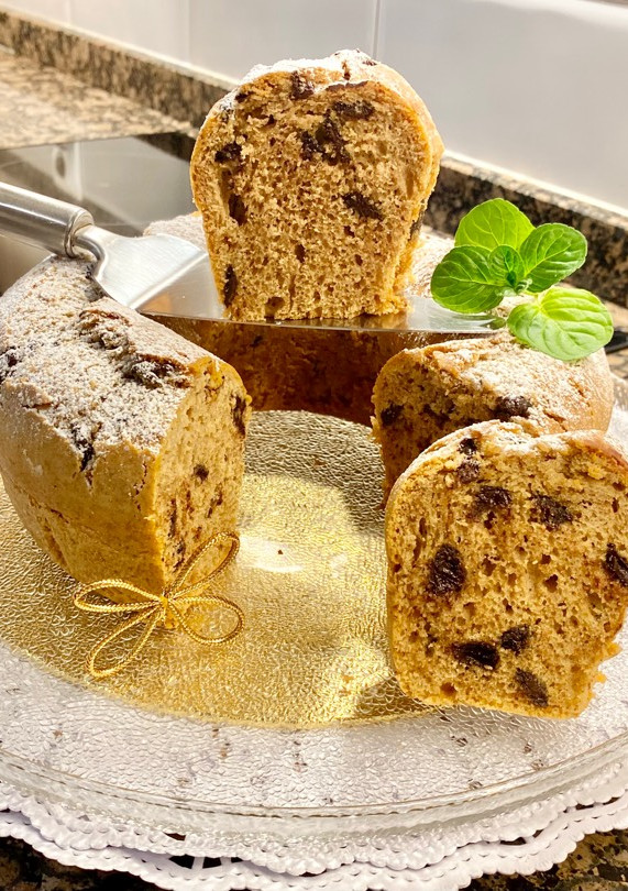 Una foto de Bizcocho de café “sin glúten” (Gluten-free coffee cake)