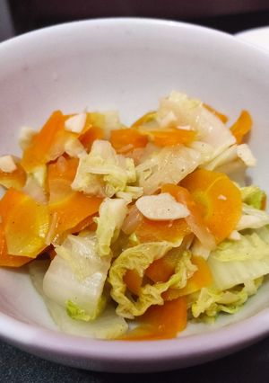Foto resep Tumis Sawi Putih Wortel