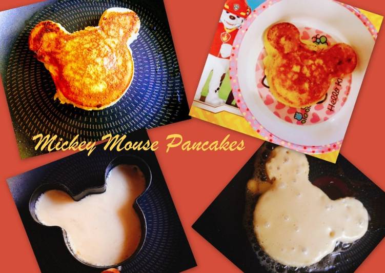 How to Cook Yummy Mickey Mouse Pancakes