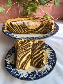 Foto resep Zebra Japanese Cheese Cake