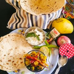 A picture of Turai ki sabji 😋 Ridge gourd sabji 😋.
