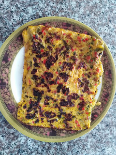 Una foto de Tortilla de calabacín