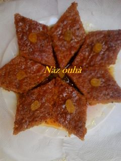 صورة لوصفة بسبوسة بجوز الهند