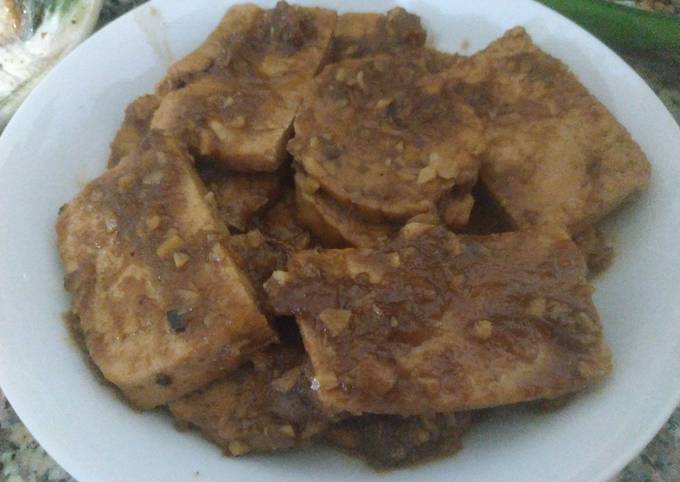 Tempe Tahu Bacem Simple