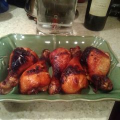A picture of Marinated chicken.